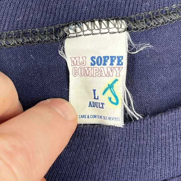 US Navy Shirt Mens Large Blue Proud Parent Military Vintage 80s Single Stitch - Picture 4 of 9